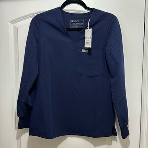 FIGS Catarina Long Sleeve Scrub Top XXS